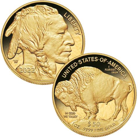 The 2022 Early Issue Proof U.S. Gold Coins