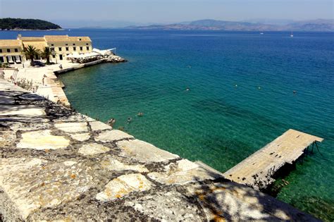 A Sheltered City Beach in Kerkyra, Corfu: Faliraki Beach | Travel and ...