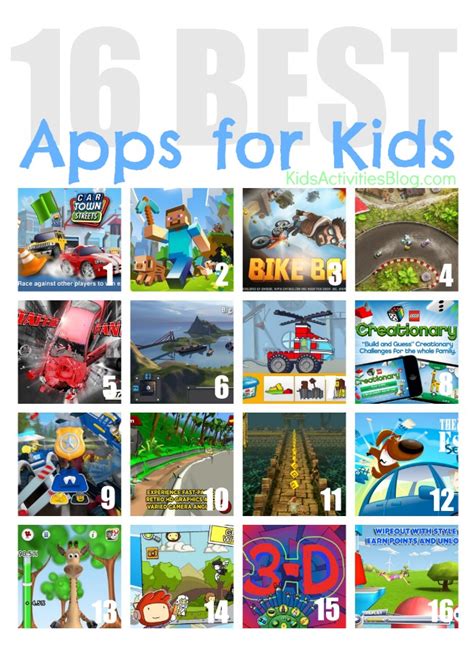 16 {Best} Apps for Kids Kids Activities Blog