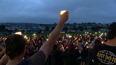 Plymouth shooting: Vigil held for those shot dead by Jake Davison | UK News | Sky News