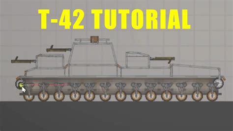 HOW TO BUILD T-42 TANK IN MELON PLAYGROUND (SORRY IT GLITCHED) - YouTube