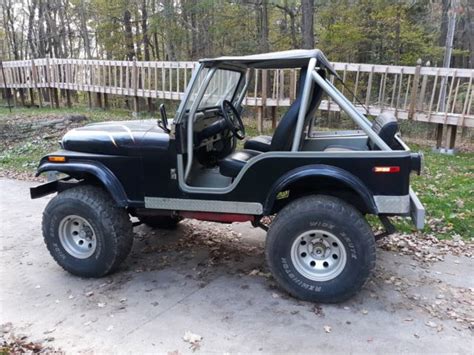 1977 Jeep CJ5 Fiberglass Body, Lift Kit, AMC 360 V8, Full Roll Cage ...