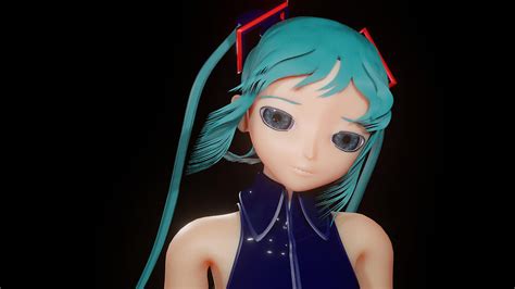 Hatsune Miku Blender New Bone Digital Art by Hunor Santa - Pixels