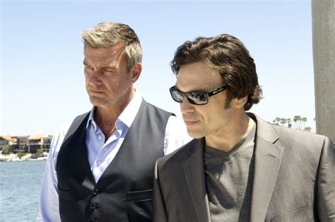 Ray Stevenson and Jason Gedrick in DEXTER - Season 7 - "Buck the System" | ©2012 Showtime/Randy ...