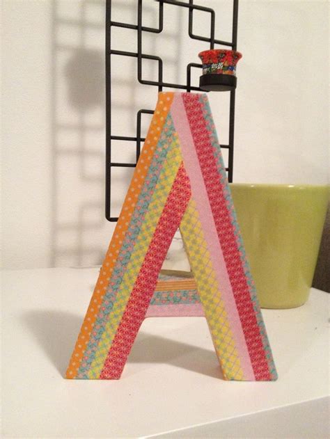 17 Best images about Washi tape letters on Pinterest | Kids crafts ...