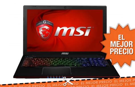 Oferta de portátil MSI Gaming GE60 2PC al mejor precio