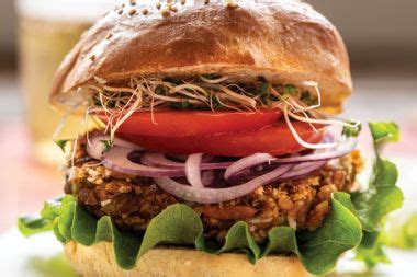 The Ultimate Vegan Burger - alive magazine