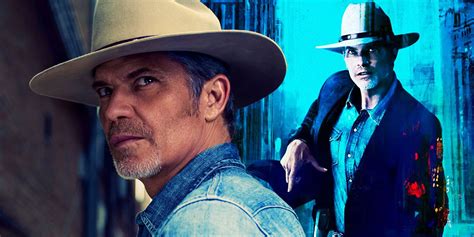 Justified's Timothy Olyphant & Walton Goggins Have Touching Reunion ...