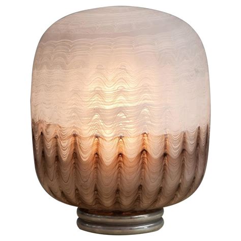 Charming Murano Glass Table Lamp For Sale at 1stdibs