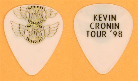 REO Speedwagon Kevin Cronin Vintage Tour Guitar Pick - 1998 Misprint Opens in a new window or ...