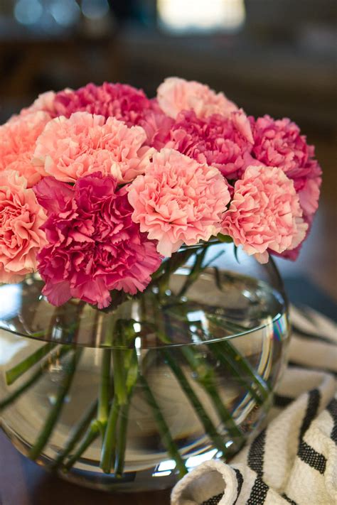 Simple Carnation Flower Arrangement (But Stunning!) // Unsophisticook