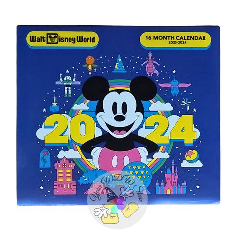 Disney 16 Month Calendar - Walt Disney World - 2024