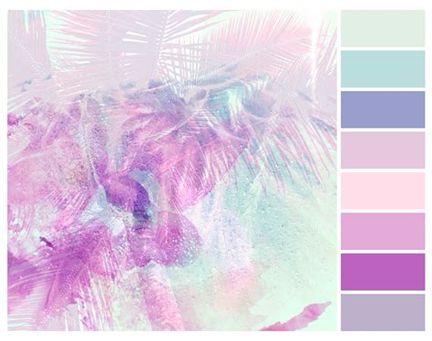 Tropical Pastel Color Palette – Warehouse of Ideas