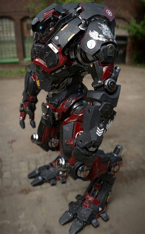 Arte Ninja, Arte Robot, Robot Art, Sci-fi Armor, Power Armor, Robot Concept Art, Armor Concept ...