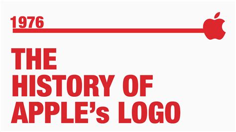 The history of Apple's logo - It wasn't always the shape we now