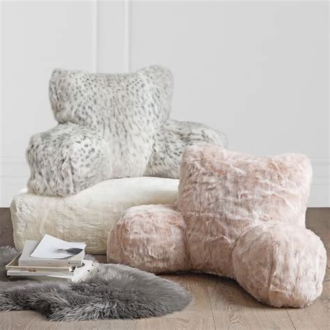 Faux-Fur Lounge Around Pillow Cover | Teen Throw Pillows | Pottery Barn ...