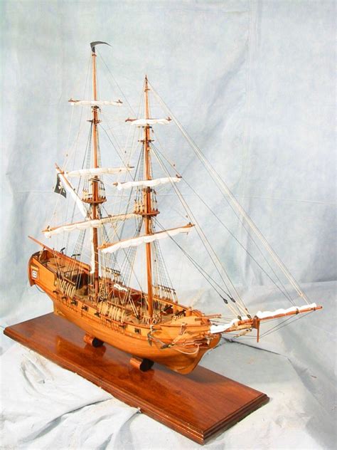 Corsair Pirate Ship scale model | Sailing ship model, Model ship building, Model sailing ships