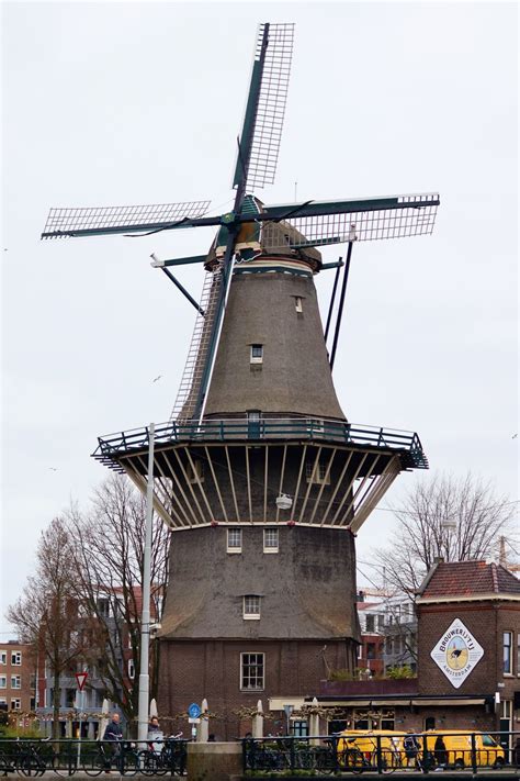 De Gooyer Windmill In Amsterdam Free Stock Photo - Public Domain Pictures