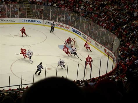 Fun hockey area of Joe Louis Arena in Detroit, Michigan | BOOMSbeat