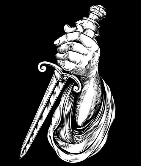 Hand Dagger on Behance