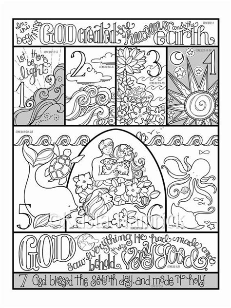 View Creation Day 3 Colouring Pages Pics ~ Blogger Jukung