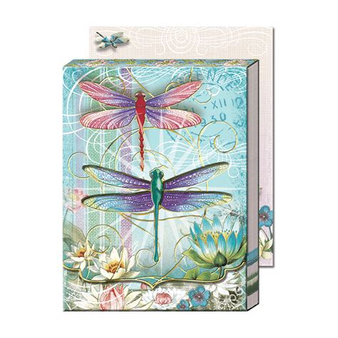 Blue Dragonfly Pocket Notepad - Punch Studio