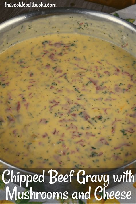 Creamed Chipped Beef Gravy Recipe - These Old Cookbooks