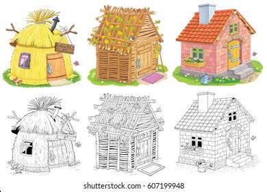 Three Little Pigs Houses