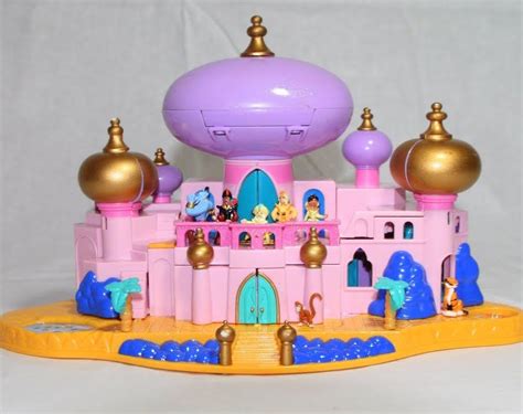 POLLY POCKET Disney 1996 Aladdin "Jasmine's Royal Palace" | Polly ...