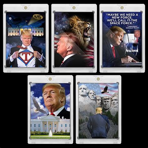 Trump Physical Trading Cards - Collection #2 (Limited Print Run of 2,5 ...