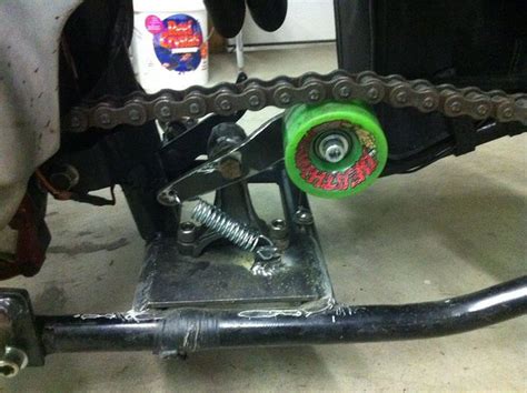 Sweet chain tensioner idea Chopper Motorcycle, Bobber Chopper, Motorcycle Campers, Bobber Bikes ...