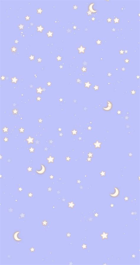 Purple 💜 moon🌙 and stars⭐️ background