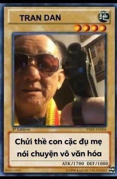 Bài Yugioh Trần Dần - Ảnh Meme Hài Hước | Meme Chúa