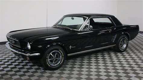 1966 FORD MUSTANG BLACK - YouTube