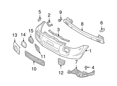 Bumper & Components - Front for 2006 Hyundai Tucson