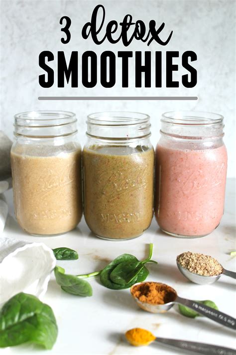 3 Detox Smoothies - This Savory Vegan