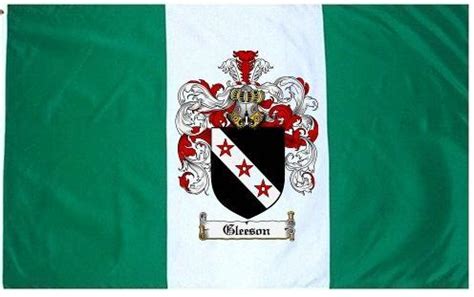 Gleeson Coat of Arms Flag / Family Crest Flag - Coat of Arms