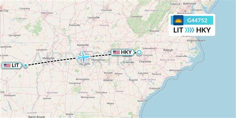 G44752 Flight Status Allegiant Air: Little Rock to Hickory (AAY4752)