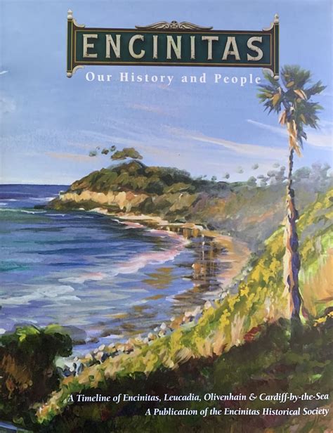 Encinitas Historical Society to hold event for new book ‘Encinitas: Our History and People ...