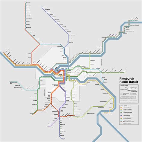 Submission - Fantasy Future Map: Pittsburgh Rapid... - Transit Maps