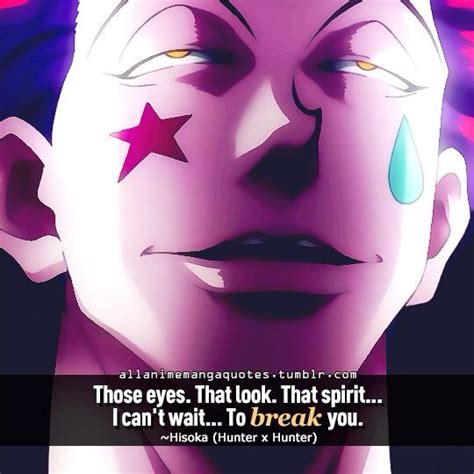 Hunter X Hunter Quote | Hisoka, Hunter quote, Hunter x hunter