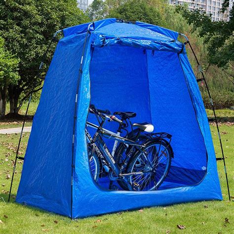 Bike Storage Shed Tent Waterproof Portable Backyard Outdoor Bicycle Ya ...