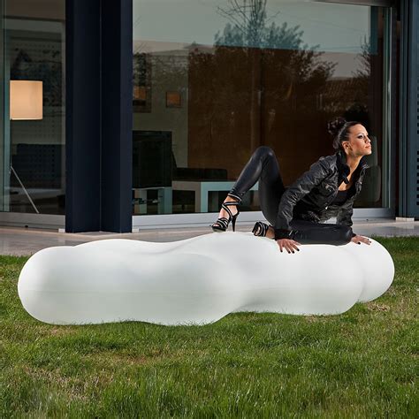 Lava Garden Bench Sculpture | Modern Outdoor Art by Vondom