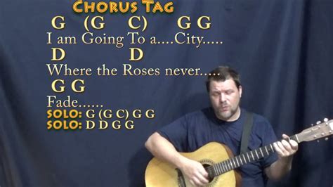 Where the Roses Never Fade (Gospel) Guitar Cover Lesson in G with Chords/Lyrics - Country Feel ...