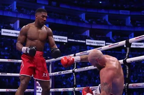 Anthony Joshua Triumphs Over Robert Helenius With Knockout Victory At ...