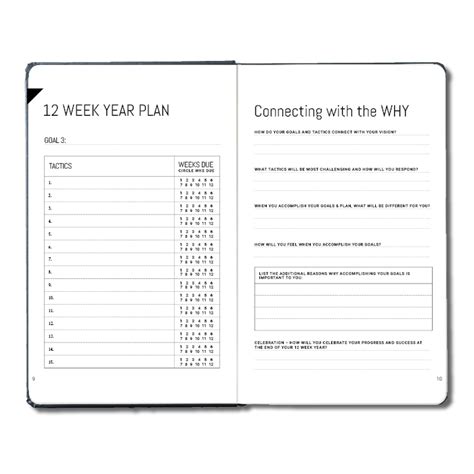 The 12 Week Year Planner And Templates FREE Download, 53% OFF