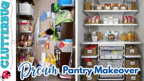 My DREAM Pantry Makeover! Before & After Organization 😍 😱 - Clutterbug