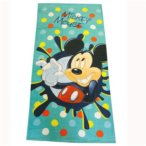 Kids Disney and Character Towels - Childrens Large Beach Bath Towels - New | eBay