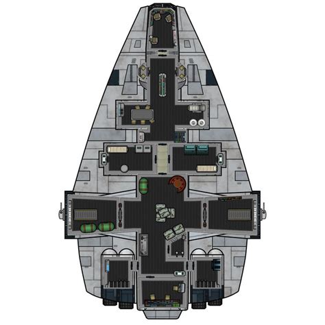 Barloz-class Medium Freighter (Deck Plan) | Star Wars in 2019 | Spaceship design, Star wars ...