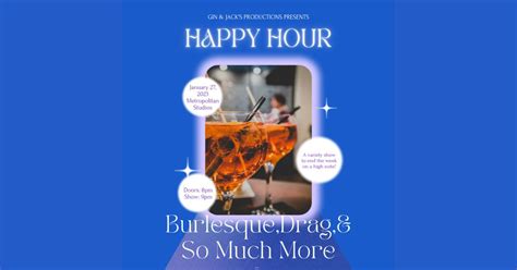 Burlesque Show | Gin & Jack's Happy Hour | Metropolitan Studios https ...